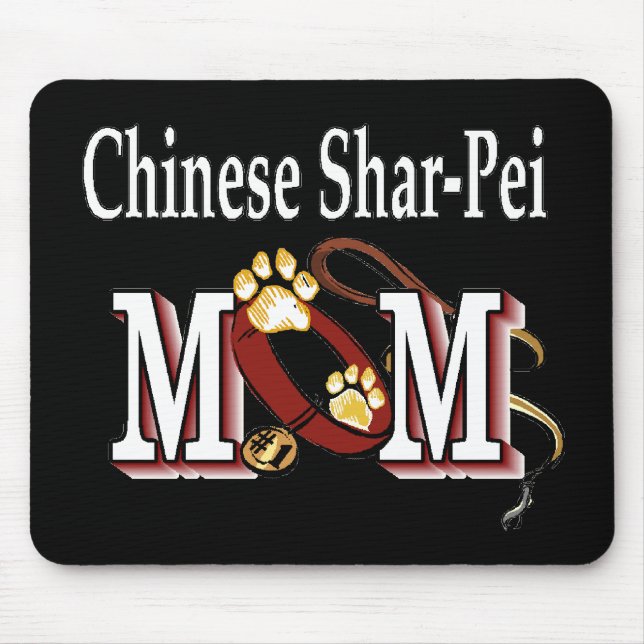 Chinese Shar-pei Mum Gifts Mouse Mat (Front)