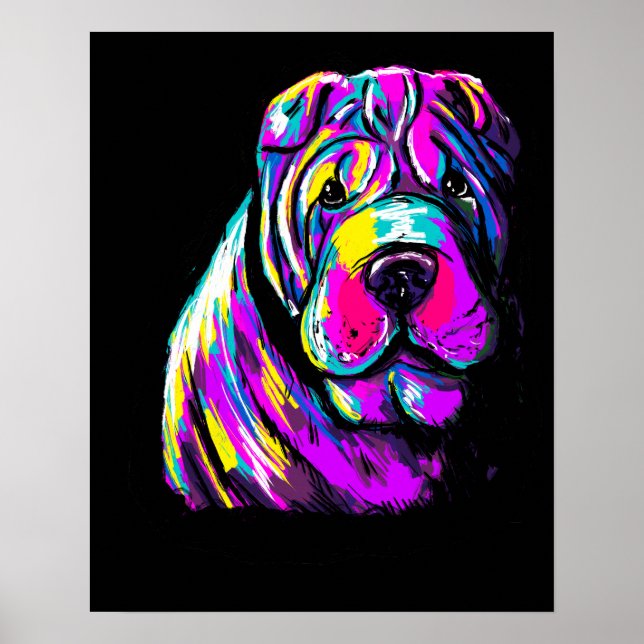 Chinese Shar Pei Poster (Front)