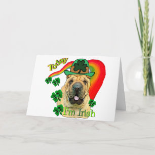 Chinese Shar-pei St. Pattys Card