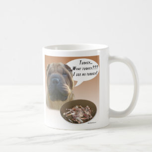 Chinese Shar Pei Turkey Coffee Mug