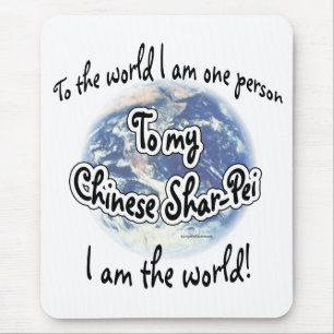 Chinese Shar-pei World 2 Mouse Pad