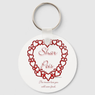 Chinese Sharpei True Love - Keychain