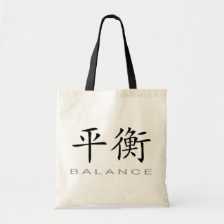 Chinese Symbol for Balance Tote Bag