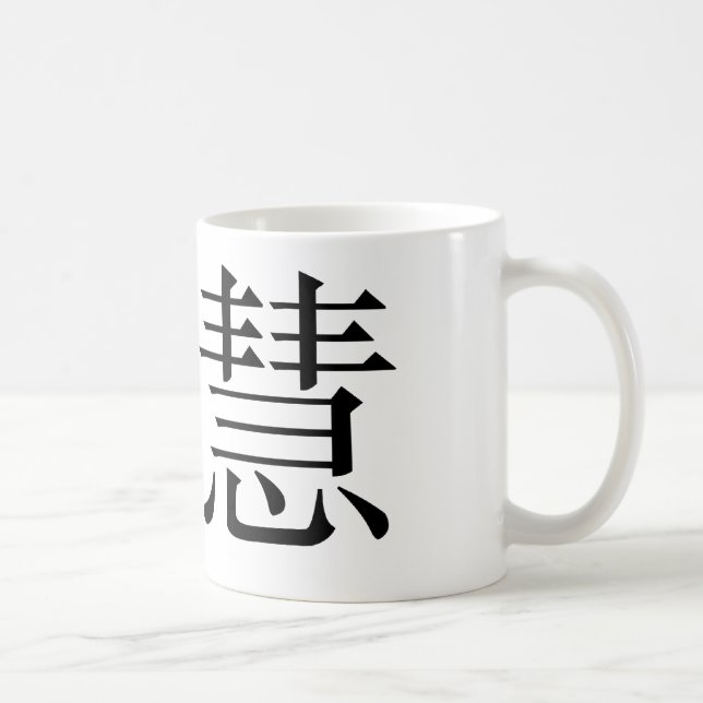 Chinese Symbol for wisdom Coffee Mug (Right)