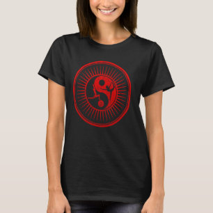 Chinese Symbol Ying and Yang Sign China Pupil T-Shirt