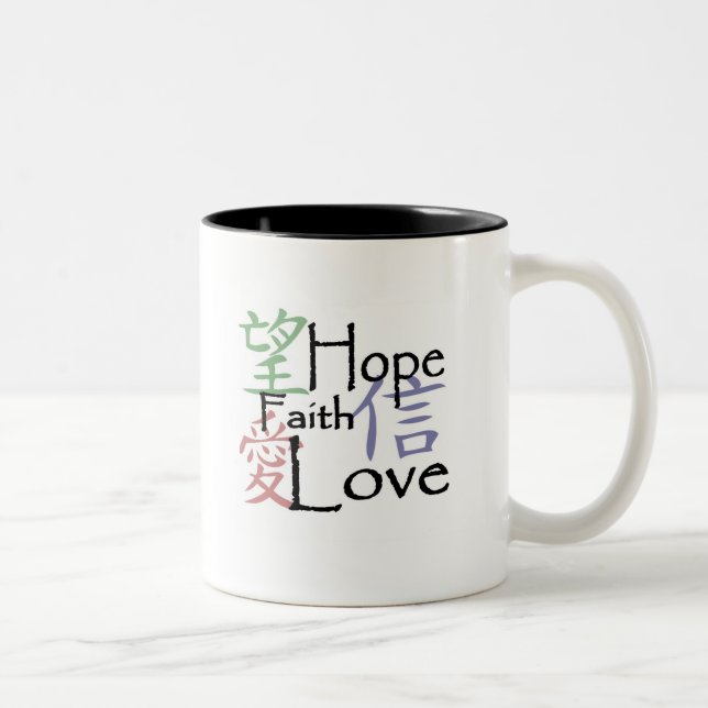 'Chinese symbols'  mug (Right)