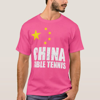 Chinese Table Tennis Shirt China Sports Fan