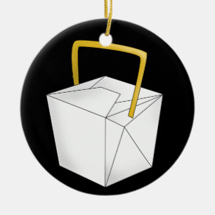 Chinese Take Out - SRF Ceramic Tree Decoration