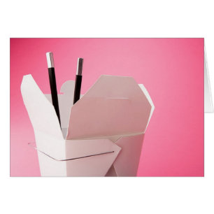 Chinese Takeout in Pink
