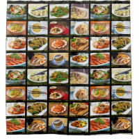 Chinese Takeout Restaurant Photo Menu Board 