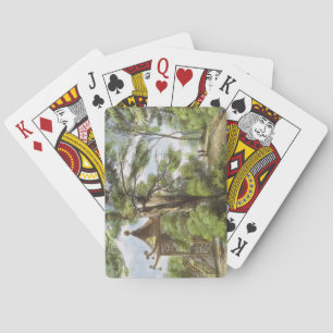 Chinese Temple, Kew Gardens, plate 13 from 'Kew Ga Playing Cards