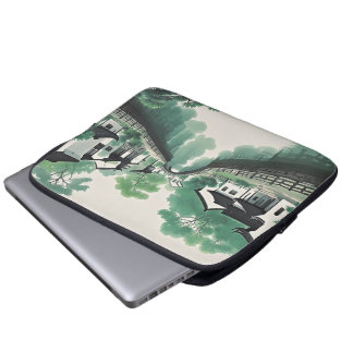 Chinese tradition Chinese landscape painting Chine Laptop Sleeve