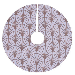 Chinese Traditional: Retro Pattern Background. Brushed Polyester Tree Skirt