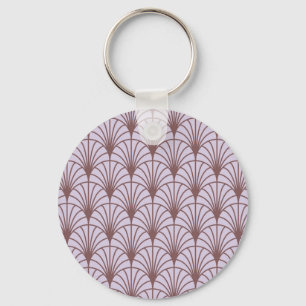 Chinese Traditional: Retro Pattern Background. Key Ring