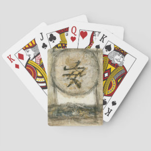 Chinese Tranquillity Painting by Mauro Playing Cards