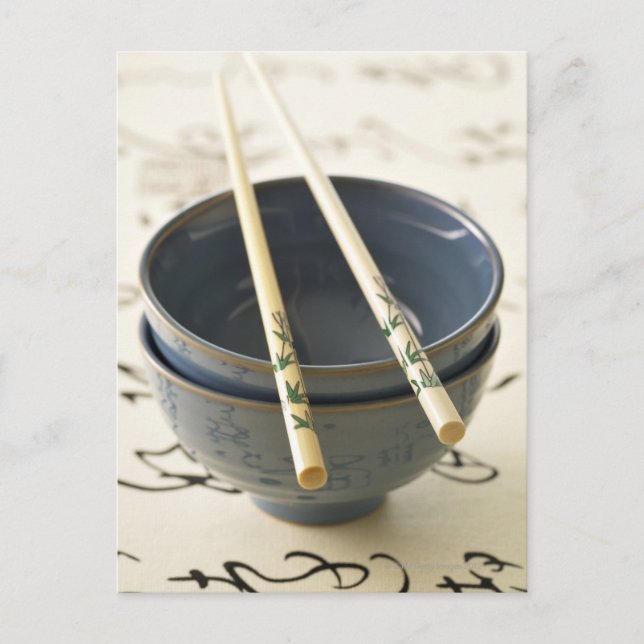 Chinese Utensils Postcard (Front)