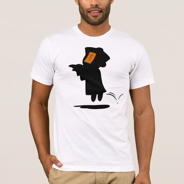 Chinese Vampire 殭屍 T-Shirt (Front)