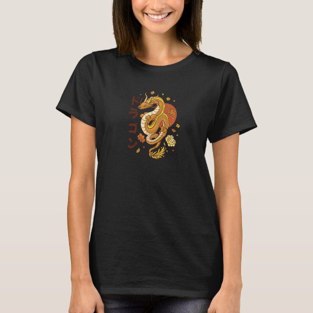 Chinese Vietnamese New Year 12 Zodiacs Calligraphy T-Shirt (Front)