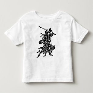 Chinese Warrior Toddler T-Shirt