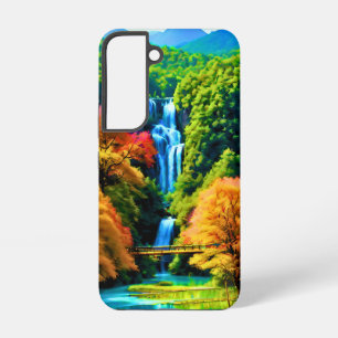 Chinese Waterfall Samsung Galaxy Case