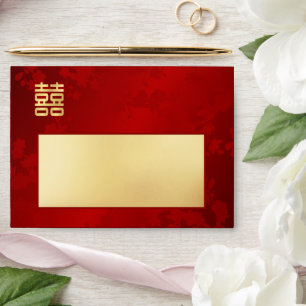 Chinese Wedding Gold Red Envelope