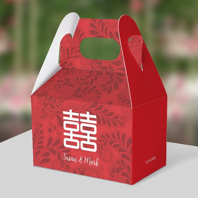 Chinese Wedding Thank You Favour Box  (Creator Uploaded)