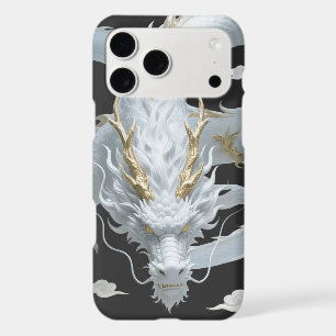 Chinese White Gold Dragon Art Fantasy Design With 
