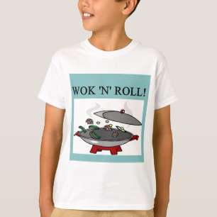 chinese wok cooking T-Shirt