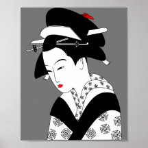 chinese woman geisha traditional