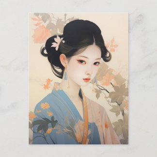 Chinese Women Gift Collection Postcard