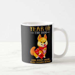 Chinese Year Of The Dog Zodiac Sign Happy Lunar Ne Coffee Mug