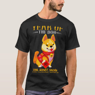 Chinese Year Of The Dog Zodiac Sign Happy Lunar Ne T-Shirt