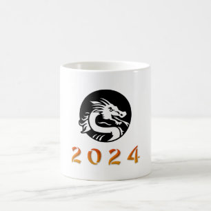 Chinese Year of the Dragon 2024 Coffee Mug