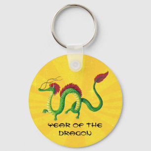 Chinese Year of The Dragon Key Ring