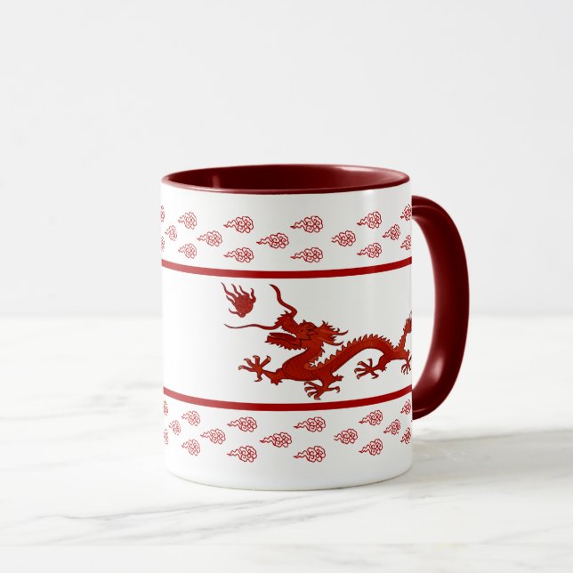 Chinese Year of the Dragon Mug (Front Right)