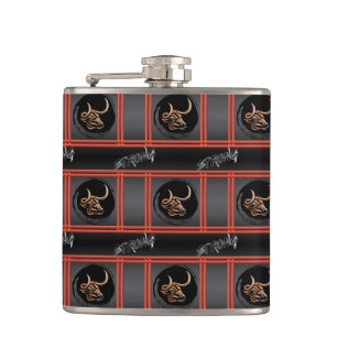 Chinese Year of the Ox - Strong Hip Flask
