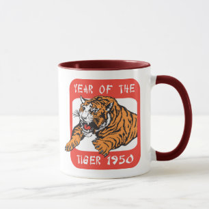Chinese Year of The Tiger 1950 Gift Mug