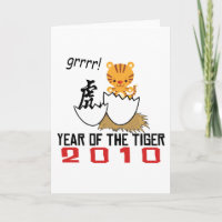 Chinese Year of The Tiger 2010 Baby