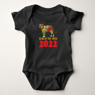 Chinese Year of the Tiger 2022 Baby Bodysuit