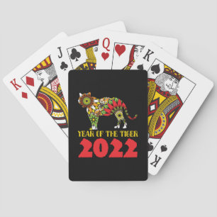 Chinese Year of the Tiger 2022 Playing Cards