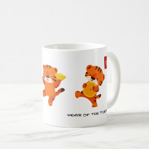 Chinese Year of the Tiger Custom Year & Name Mug