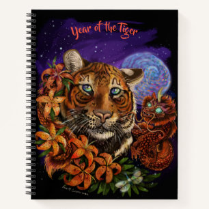 Chinese Year of the Tiger sketchbook Notebook