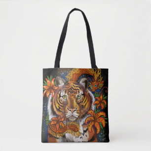 Chinese Year of the Tiger Tote Bag
