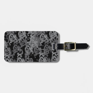 Chinese Ying Yang Dragon Luggage Tag