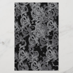 Chinese Ying Yang Dragon Stationery