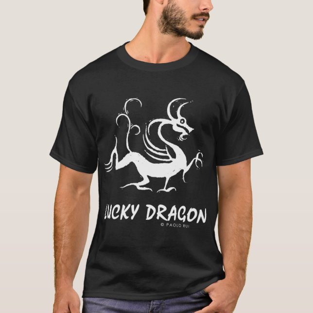 Chinese Zodiac 5 Lucky Dragon 2 T-Shirt (Front)