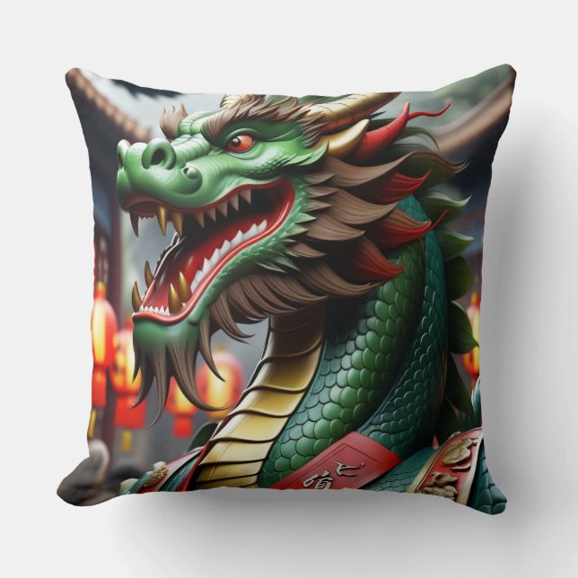 Chinese Zodiac Art Year Of The Dragon Realistic 2  Cushion (Front)