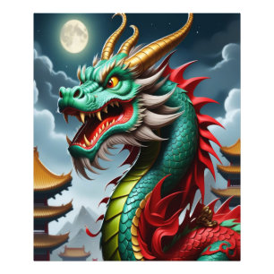 Chinese Zodiac Art Year Of The Dragon Sci-fi Amigo Photo Print