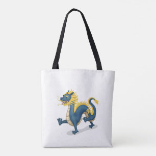 Chinese Zodiac Dragon Astrology Sign Tote Bag