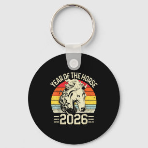 Chinese Zodiac Horse2026 Decorations Year Of The H Key Ring